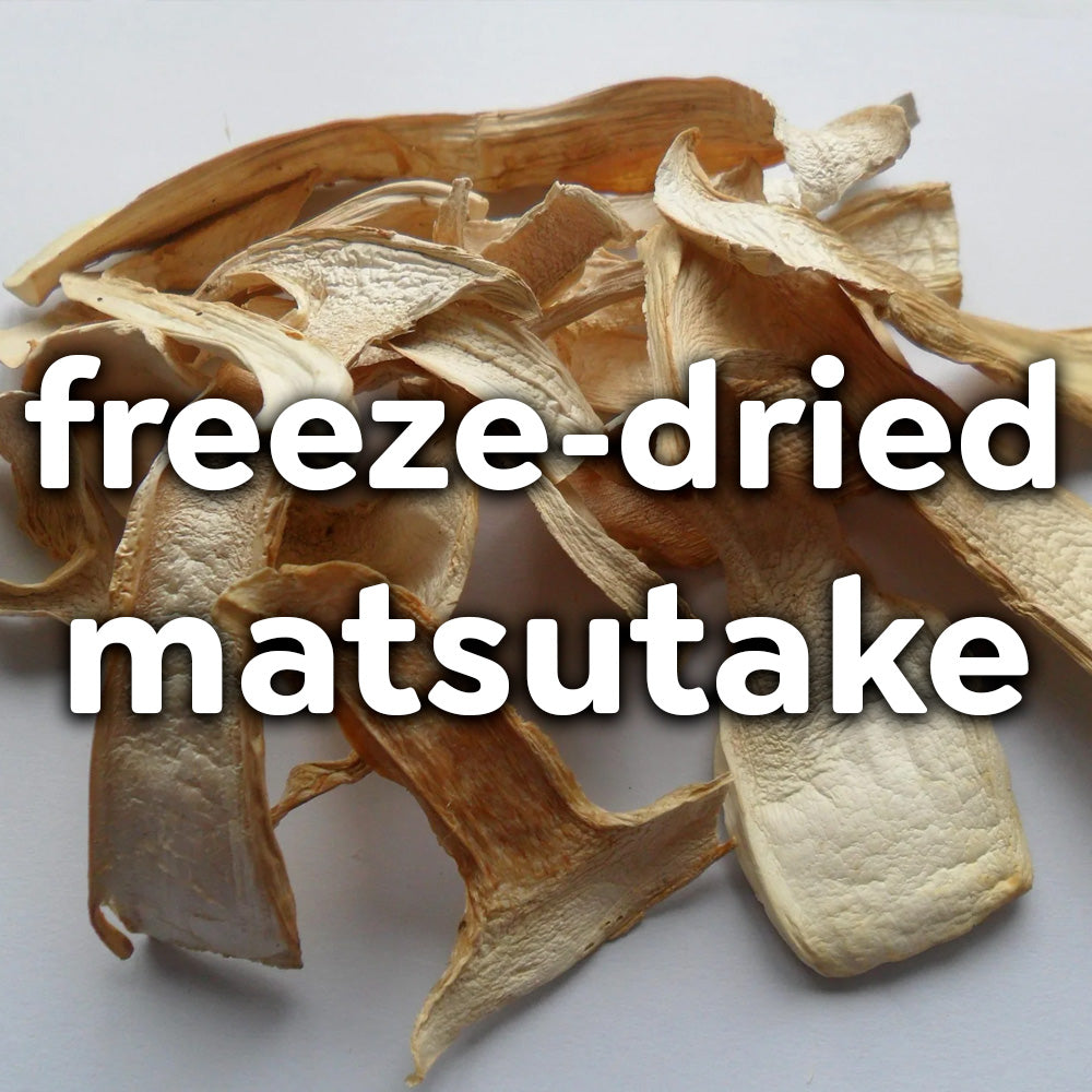 Freeze Dried Wild Mushrooms - Matsutake Pine (0.5 Ounce)